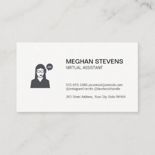 Customer Support Virtual Assistant Appointment Card