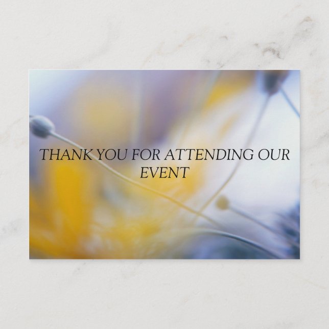 CUSTOMER THANK YOU CARDS (Back)