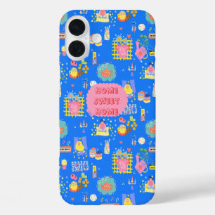 Customermized Home Sweet Home iPhone 16 Plus Case