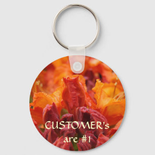 CUSTOMER's are #1 Keychains Orange Rhodies Gift