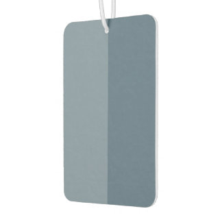 Customiable Two Tone Blue Car Air Freshener