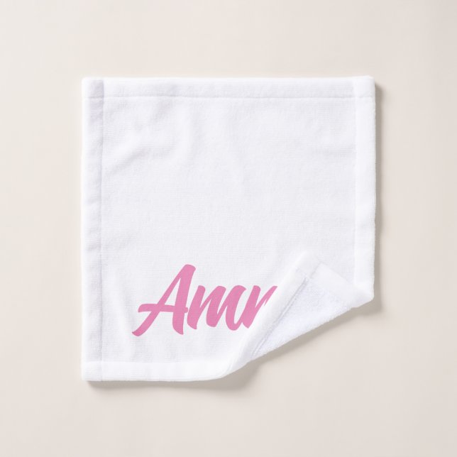 CUSTOMIED TOWEL (Wash Cloth)