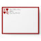 CustomInvites Playing Card King/Queen Envelopes