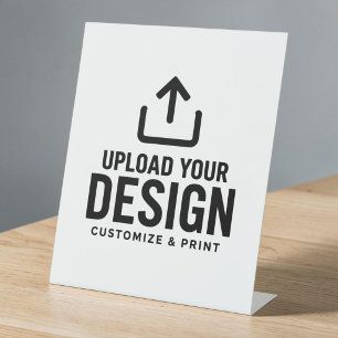 Customisable 10x12" Blank Template Display Sign