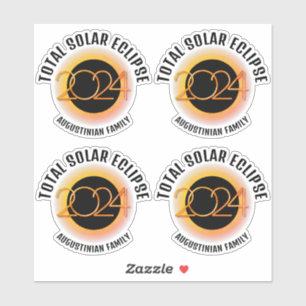 Customisable 2024 TOTAL SOLAR ECLIPSE Family