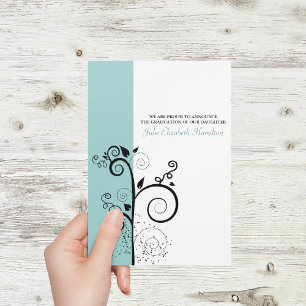 Customisable 20XX Graduation Announcements