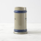 Customisable 22 oz. "LODGE" German Beer Stein