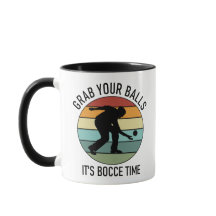 Customisable 2 Sided (Name) Bocce Ball Mug