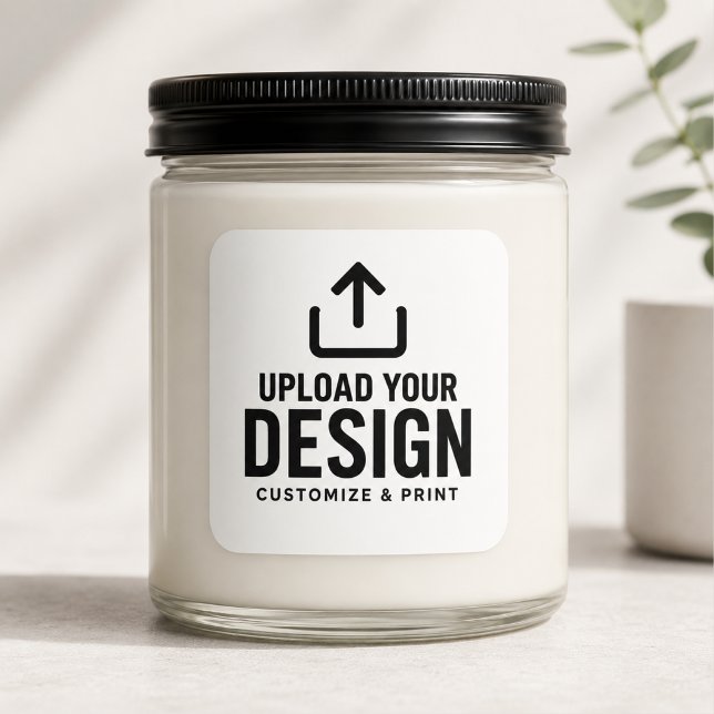 Customisable 3x3" Blank Business Label Sticker (Creator Uploaded)