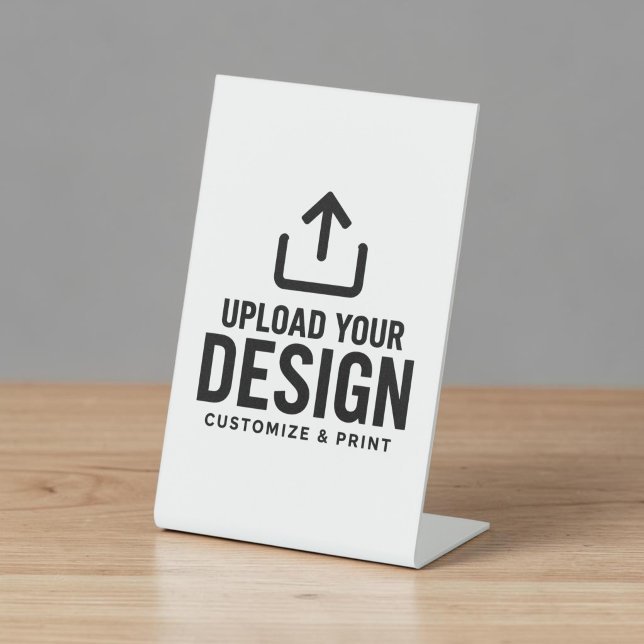 Customisable 4x6" Blank Business Display Sign  (Creator Uploaded)