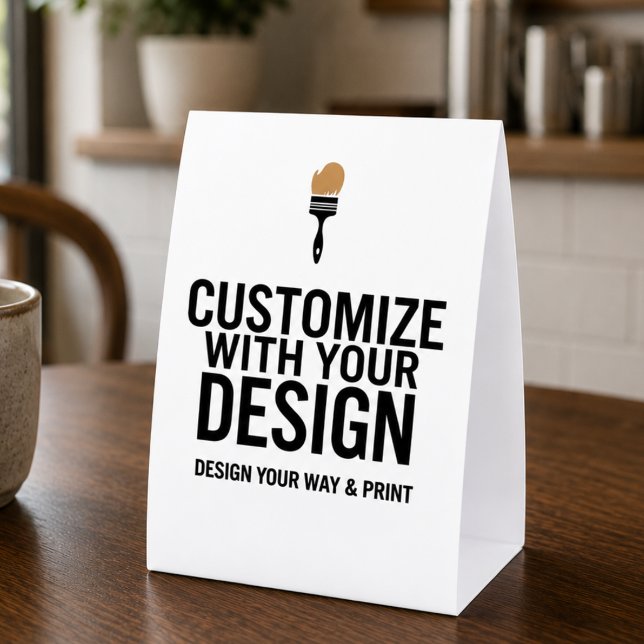 Customisable 4x6" Blank Event Display Sign  (Creator Uploaded)
