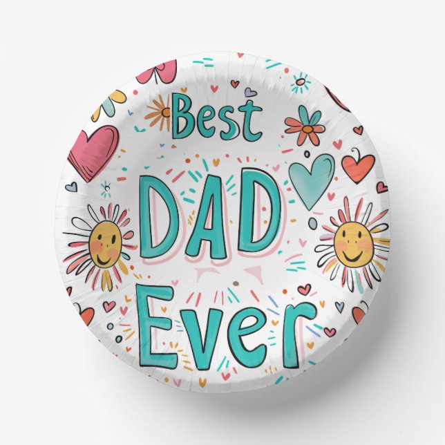 Customisable 7-Inch Paper Bowl for Events Plate (Front)