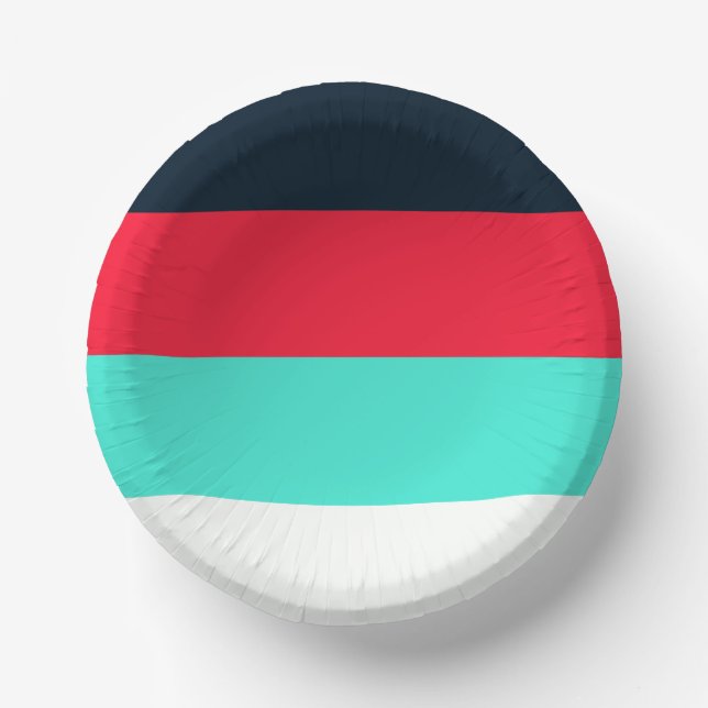 Customisable 7-Inch Paper Bowl for Events Plate (Front)