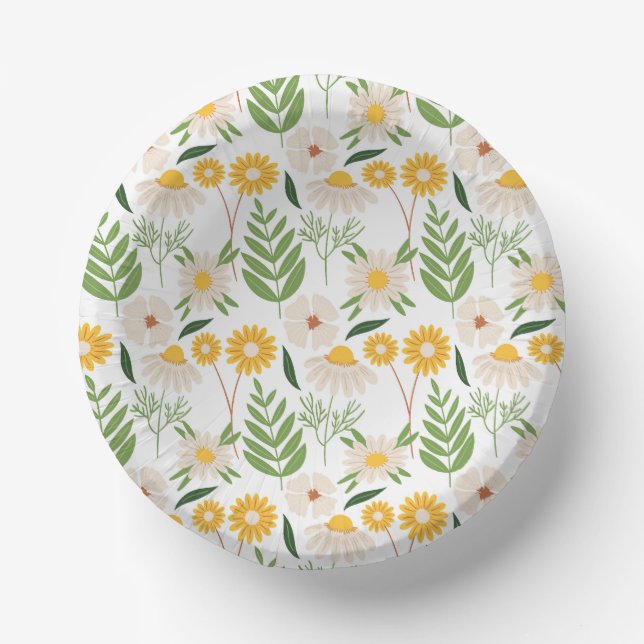 Customisable 7-Inch Paper Bowl for Events Plate (Front)