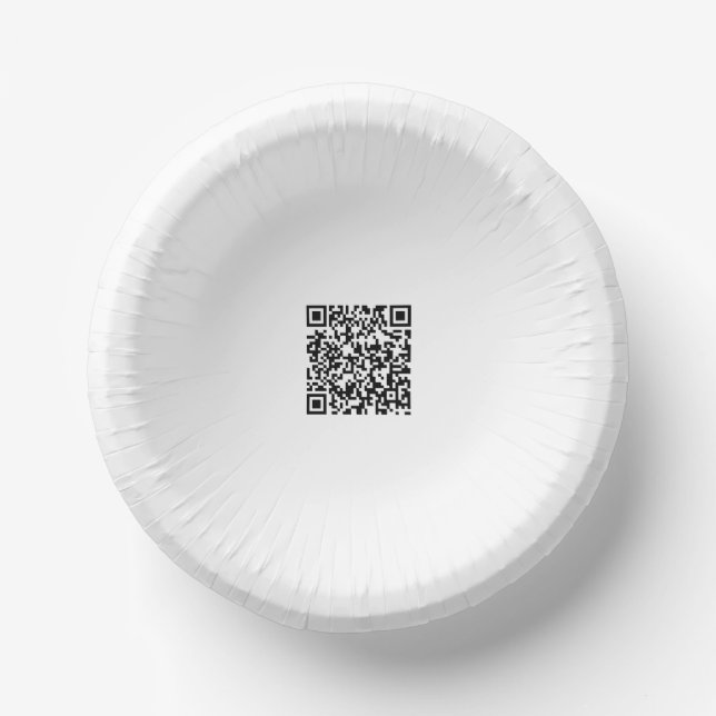 Customisable 7-Inch Paper Bowl for Events Plate (Front)