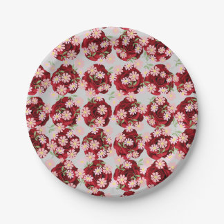 Customisable 7" Round Paper Plate