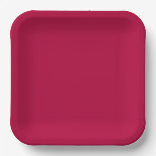 Customisable 9" Square Paper Plate for Events