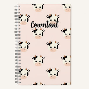 Customisable A-Cowntant Notebook