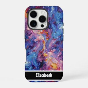 Customisable Abstract Floral Phone Cover