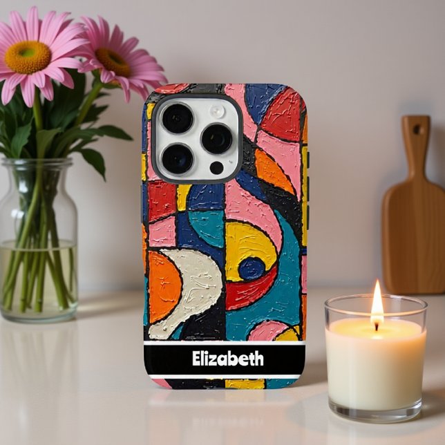 Customisable Abstract Vivid Phone Cover (Creator Uploaded)