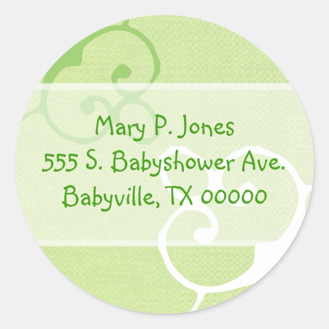 Customisable Address Label Stickers (Front)