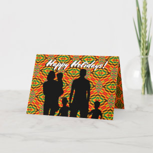 Customisable Afrocentric Holiday Greeting