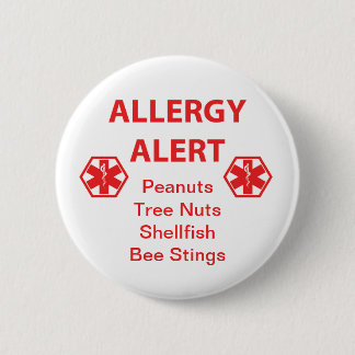 Customisable Allergy Alert Button