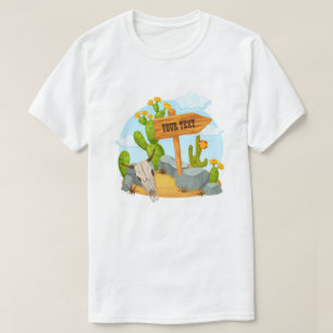 Customisable American Southwest desert scene T-Shirt
