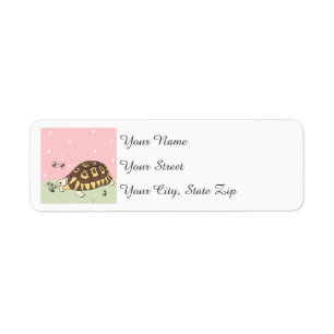 Customisable Angulate Tortoise Labels