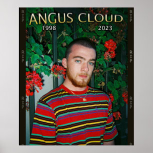 Customisable Angus Cloud rest in peace Poster 