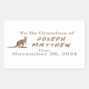 Customisable Animal Themed Relation Rectangular Sticker