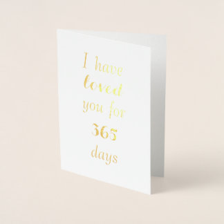 Customisable Anniversary Card - Counting Love Days