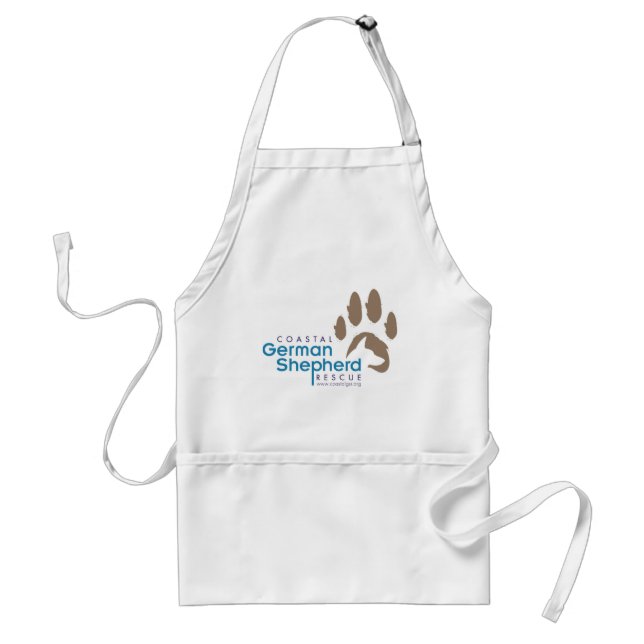 Customisable Apron -Coastal German Shepherd Rescue (Front)
