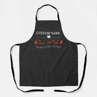 Customisable Apron Hottest Thing in the Kitchen