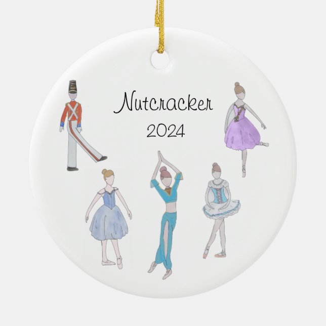 Customisable Arabian/Snow/Flower/Soldier/Marzi  Ceramic Ornament (Back)