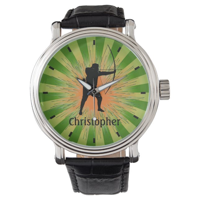 Customisable Archery Design Watch (Front)