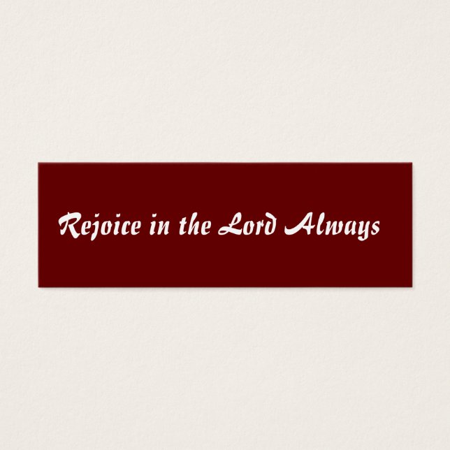 Customisable Art Mini Card (Front)