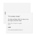 Customisable Art Show Display Cards Labels