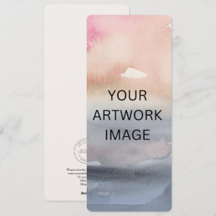 Customisable Artist Bookmark Template