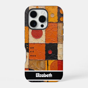 Customisable Artistic Mosaic Grid Phone Cover