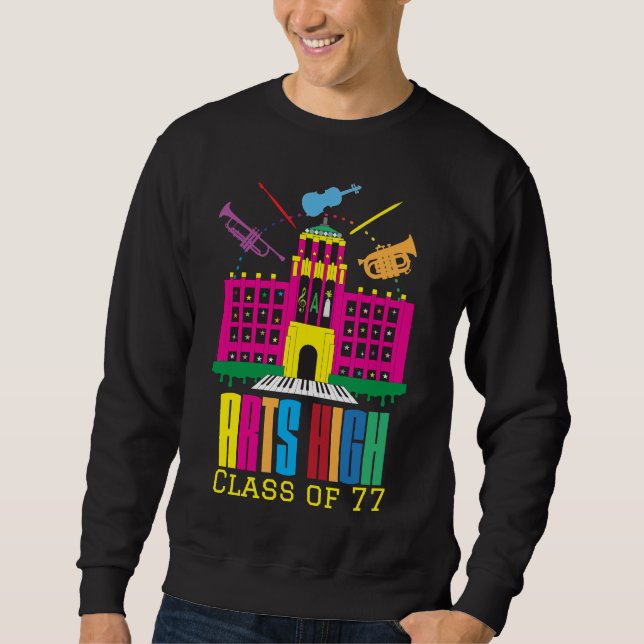 Customisable Arts High School Creative Building Sweatshirt (Front)