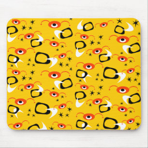 Customisable Atomic Retro Spiders Mouse Pad