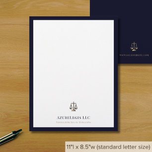 Customisable Attorney Letterhead