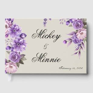 Customisable Attractive Guest Book with Text & Pho