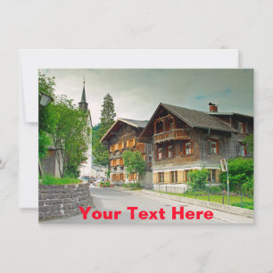 Customisable Austria card
