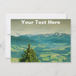 Customisable Austria card