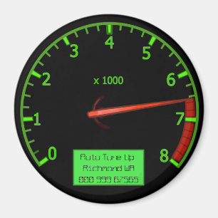 Customisable Auto business Magnet