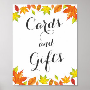 Customisable Autumn Sign, Fall Leaves Decor