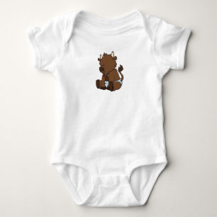 Customisable Baby Bison Bodysuit