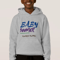 Customisable Baby Boomer Name Design Large